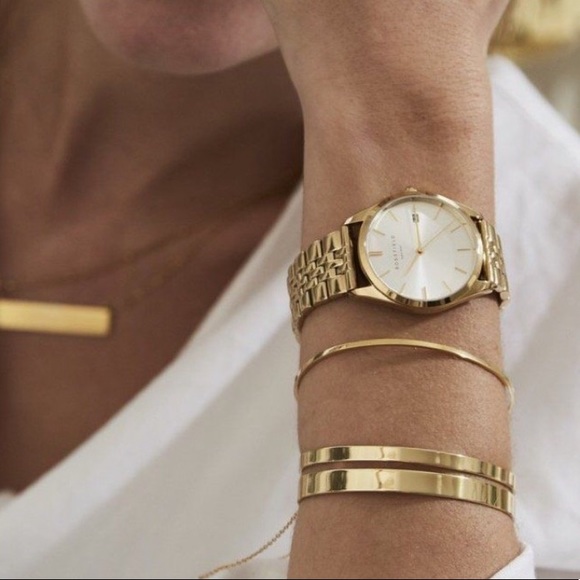 Personalized Custom made 18k Gold Bracelets Bangle - Picture 2 of 12